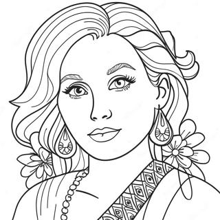 Women Empowerment Coloring Page 2806-2283