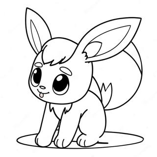 Glaceon Coloring Pages