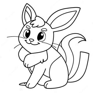 Glaceon Coloring Page 28083-22511