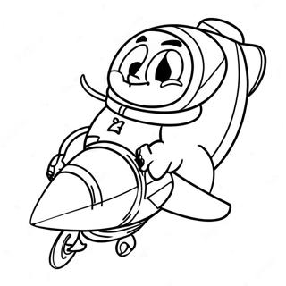 Rocket Power Coloring Page 28093-22520