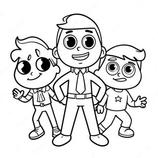 Fairly Oddparents Coloring Page 28103-22527