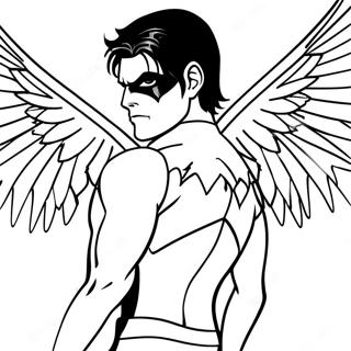 Nightwing Wings Of Fire Coloring Page 28123-22543