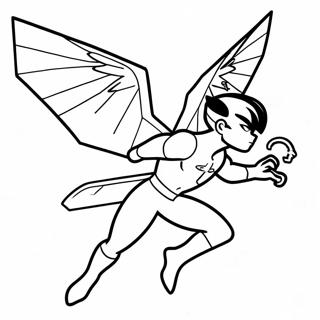 Nightwing Wings Of Fire Coloring Page 28123-22544