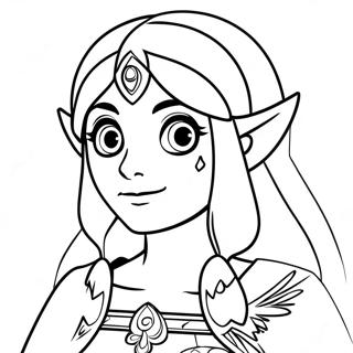 Zelda Tears Of The Kingdom Coloring Page 28133-22551