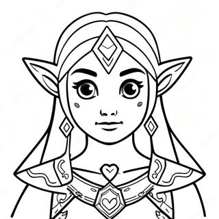 Zelda Tears Of The Kingdom Coloring Page 28133-22552