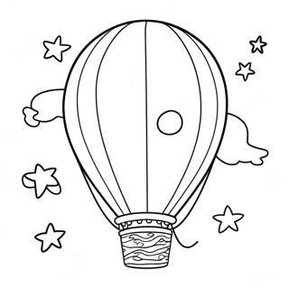 Colorful 8th Birthday Balloon Coloring Page 28164-22578