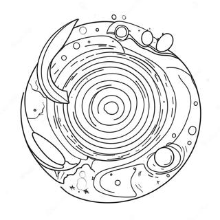 Cosmic Nebula Coloring Page 28174-22585