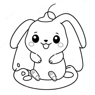 Pompompurin Coloring Page 281-222