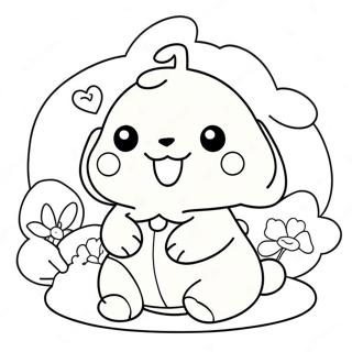 Pompompurin Coloring Page 281-223