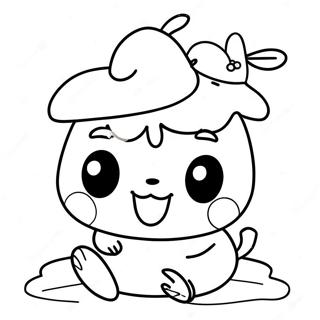 Pompompurin Coloring Page 281-224