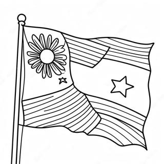 Philippines Flag Coloring Page 28203-22608