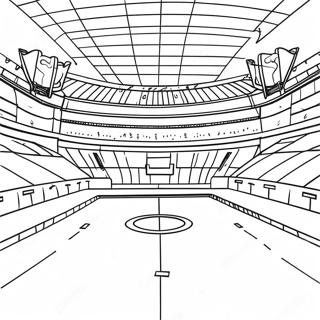 Football Field Coloring Page 28233-45637