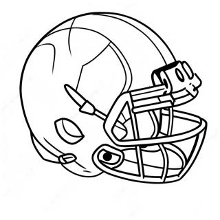 Exciting Football Game Coloring Page 28234-22630