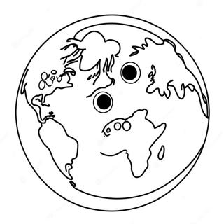 Earth To Luna Coloring Pages