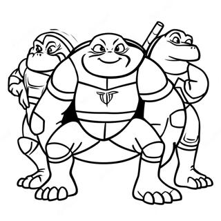 Tmnt 2012 Coloring Page 28283-22668