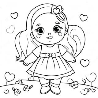 Cute I Love My Daughter Coloring Page 28314-22694