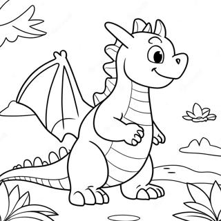 Dragon Tales Coloring Page 28353-22724