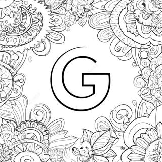 Google Logo Coloring Page 28363-22732