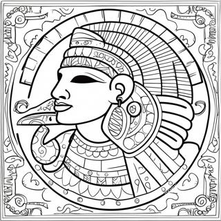 Mayan Coloring Page 28413-22775