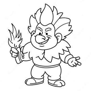 Heat Miser Coloring Page 28473-22820