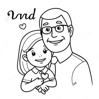 I Love My Dad Coloring Page 28483-22827