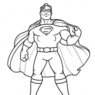 Superhero Dad Coloring Page 28484-22829