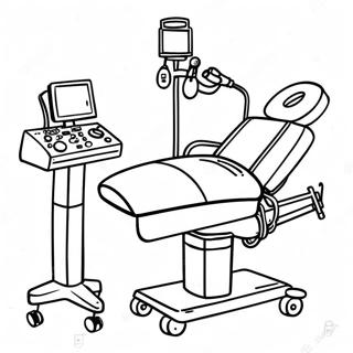 Colorful Medical Equipment Coloring Page 28514-22854