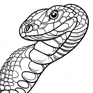 Python Snake Coloring Page 28543-22877