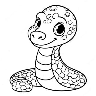 Python Coloring Pages