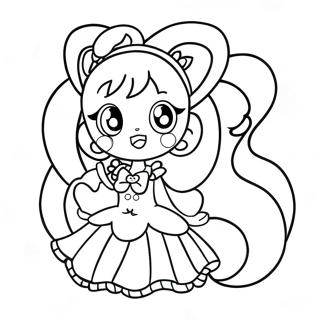 Precure Coloring Page 28553-22883