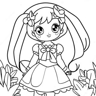 Precure Coloring Page 28553-22884