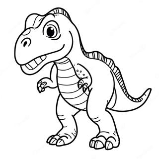 T Rex Coloring Page 2856-2317