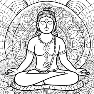 Mindfulness And Meditation Coloring Page 28604-22919