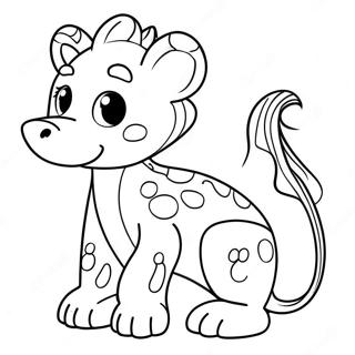 Super Easy Animal Coloring Page 28643-22950