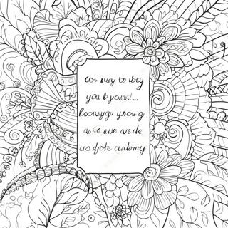 Witty Quote Coloring Page 28654-22961