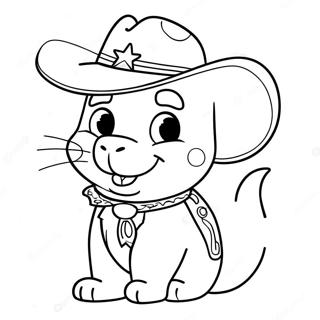 Sheriff Callie Coloring Pages