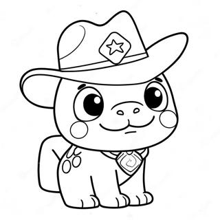 Sheriff Callie Coloring Page 28663-22968