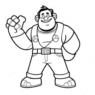 Wreck It Ralph Coloring Pages