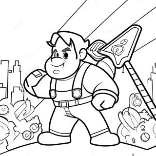 Wreck It Ralph Coloring Page 2866-2330