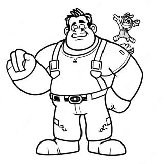 Wreck It Ralph Coloring Page 2866-2332