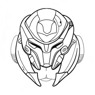 Metroid Coloring Page 28673-22976