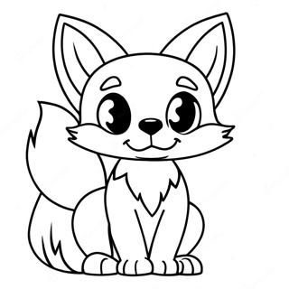 Foxy Coloring Page 28693-22986