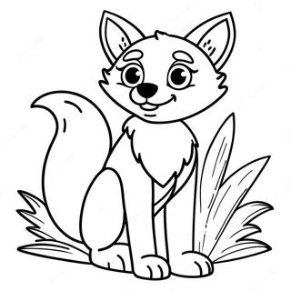 Foxy Coloring Page 28693-22988