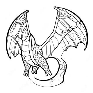 Wings Of Fire Seawing Coloring Pages