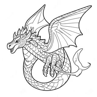 Wings Of Fire Seawing Coloring Page 28743-23034