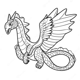 Wings Of Fire Seawing Coloring Page 28743-23036