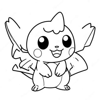 Chibi Pokemon Coloring Page 28753-23038