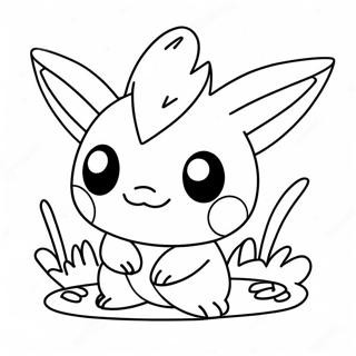 Chibi Pokemon Coloring Page 28753-23039