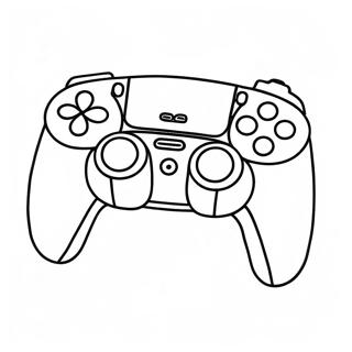 Ps5 Controller Coloring Pages