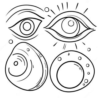 Five Senses Coloring Page 28833-23104